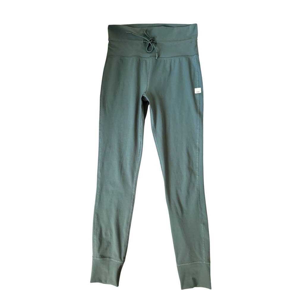 Vuori Daily Legging High-Rise Women's Small Tights Cactus Green VW323 Yoga
